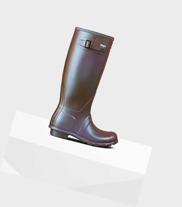 Hunter Original Nebula Wellington Hohe Stiefel Damen Lila | GBAIKW386