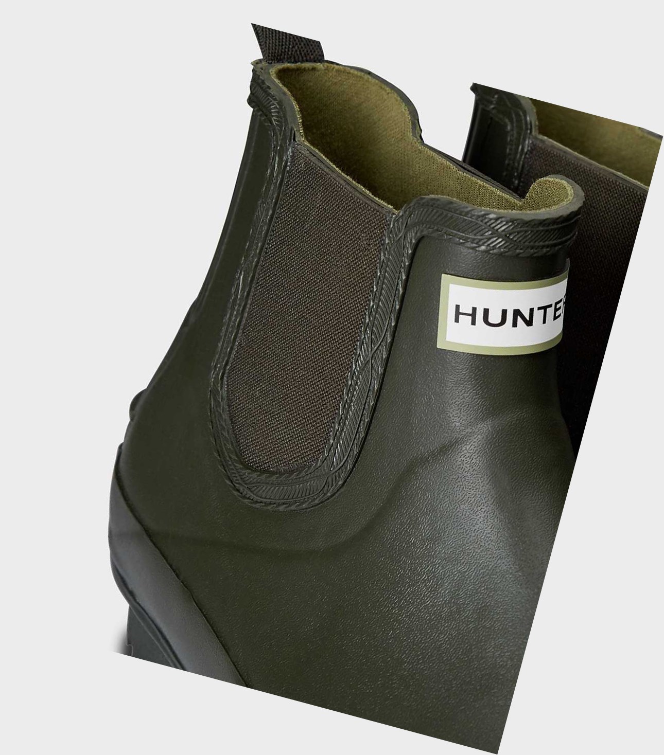 Hunter Norris Field Chelsea Boots Herren Grün | COHPSD138