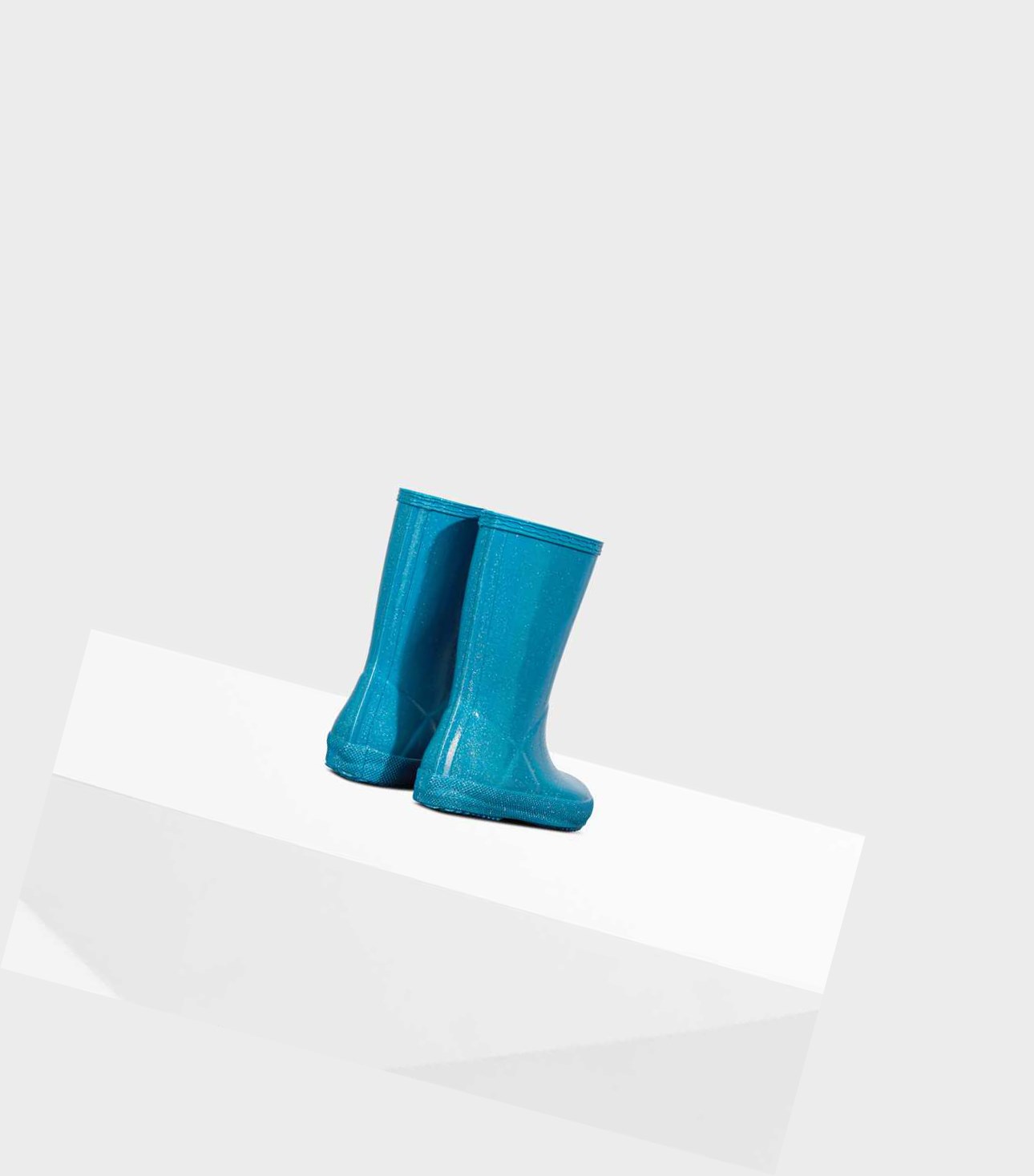Hunter Original First Klassische Starcloud Wellington Kurze Stiefel Kinder Blau | YFILGH456