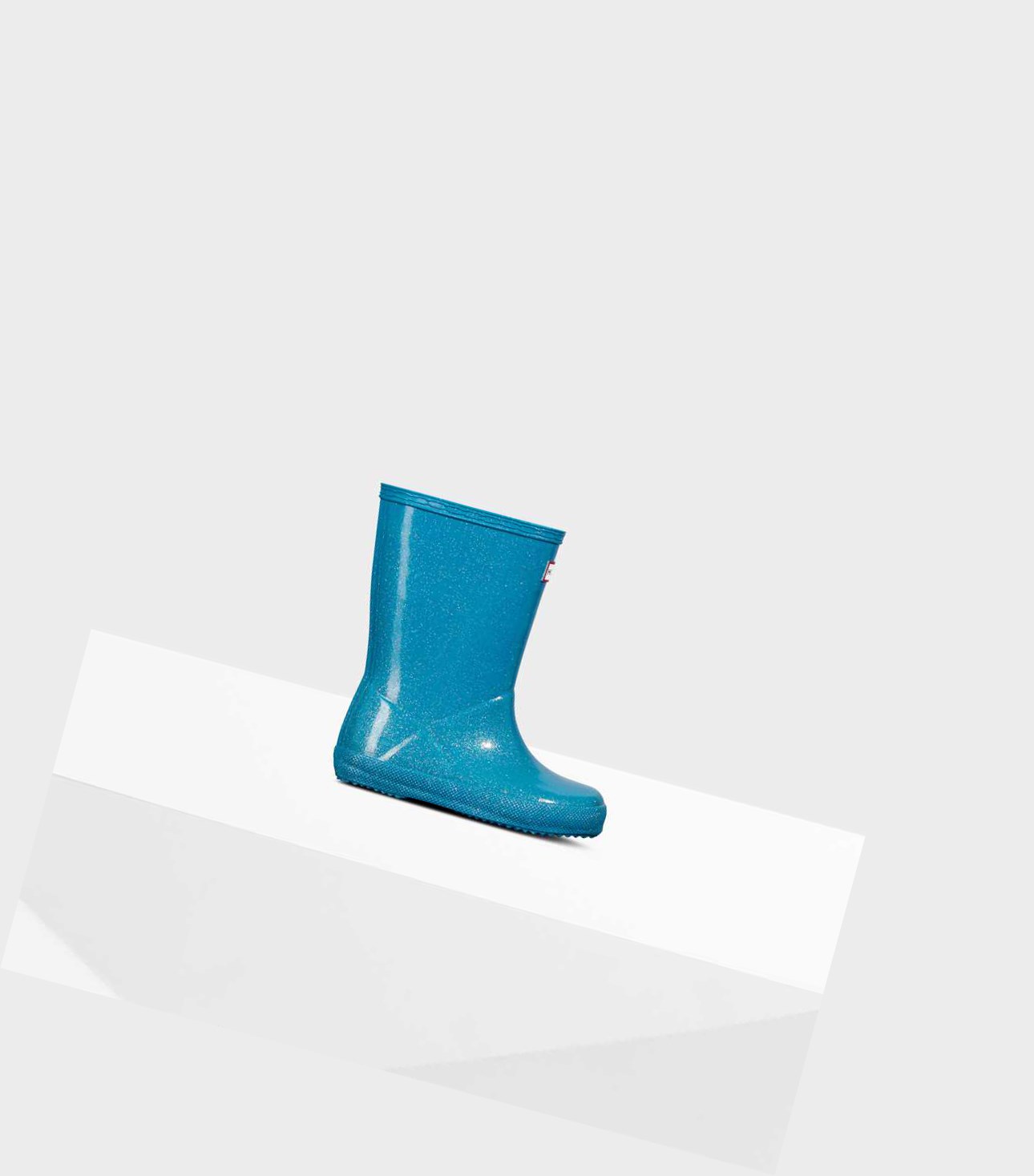 Hunter Original First Klassische Starcloud Wellington Kurze Stiefel Kinder Blau | YFILGH456