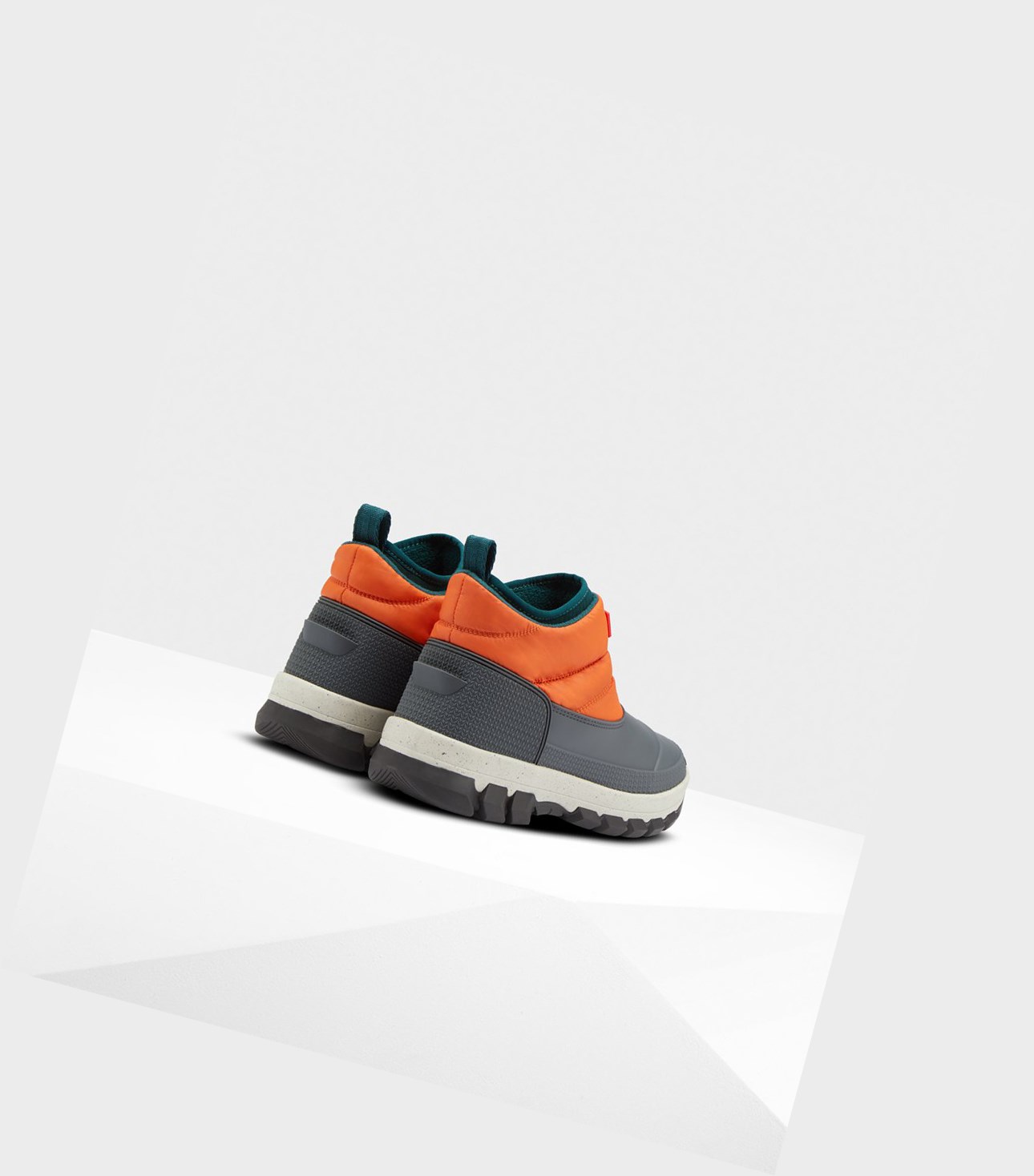 Hunter Original Insulated Ankle Schneestiefel Damen Orange | OARFNK793