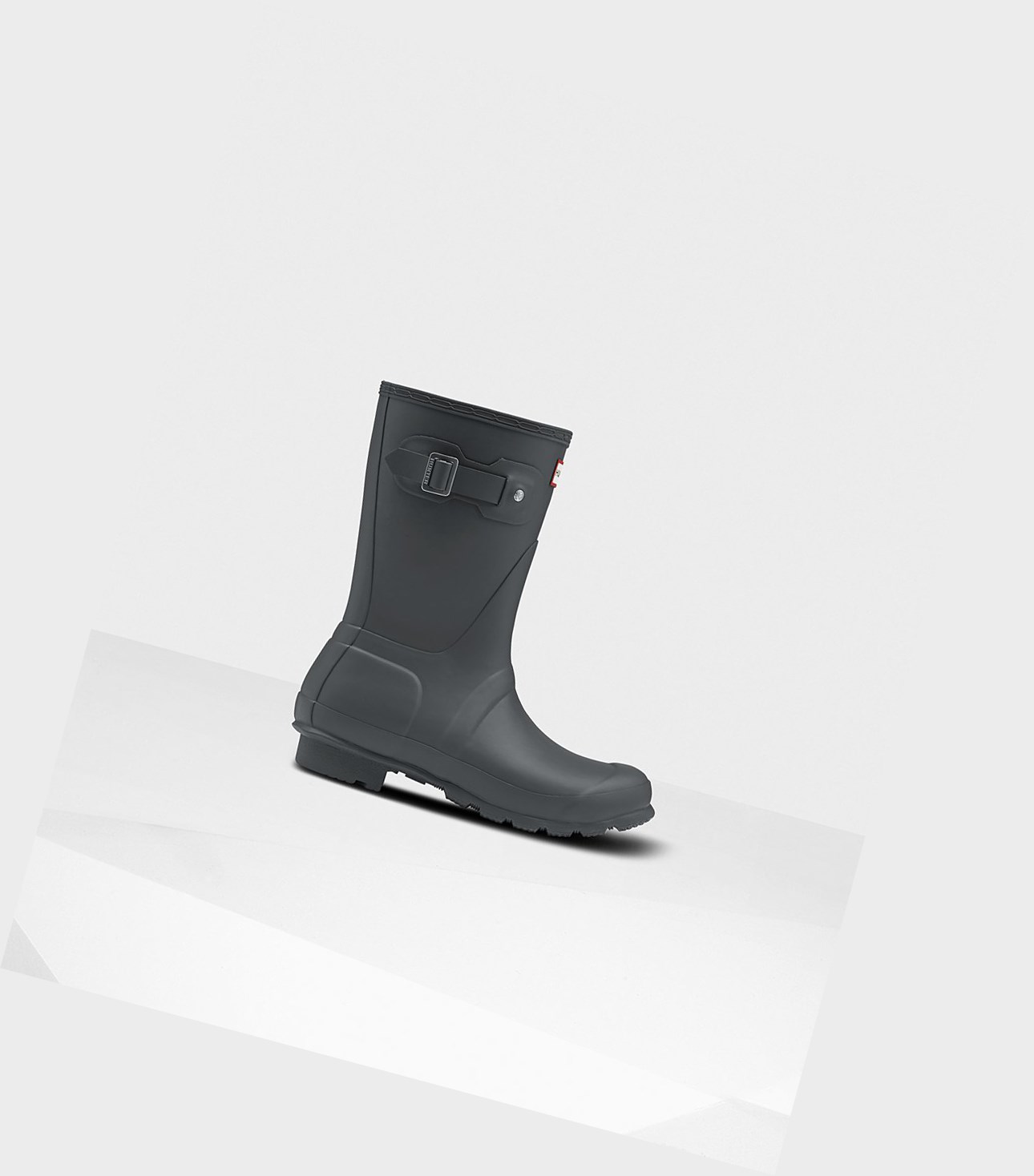 Hunter Original Insulated Kurze Stiefel Damen Grau | BYMUGV906
