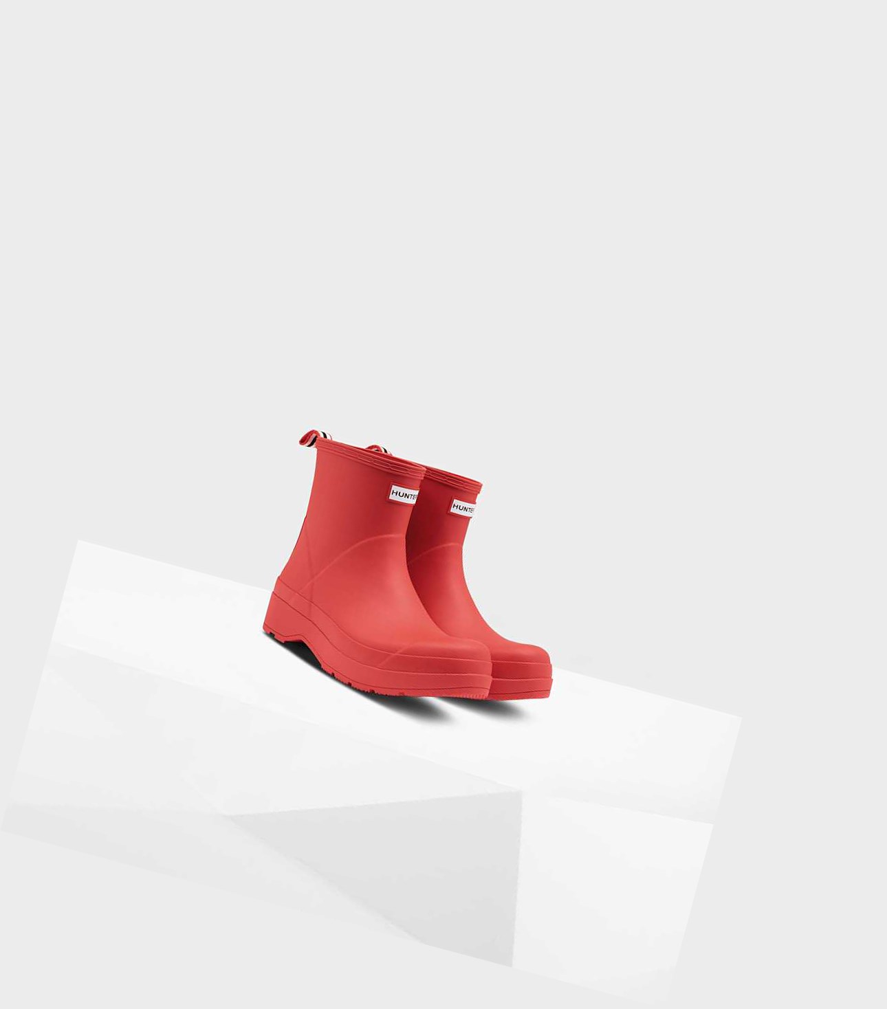 Hunter Original Play-Stiefel Herren Rot | GFWHTX806