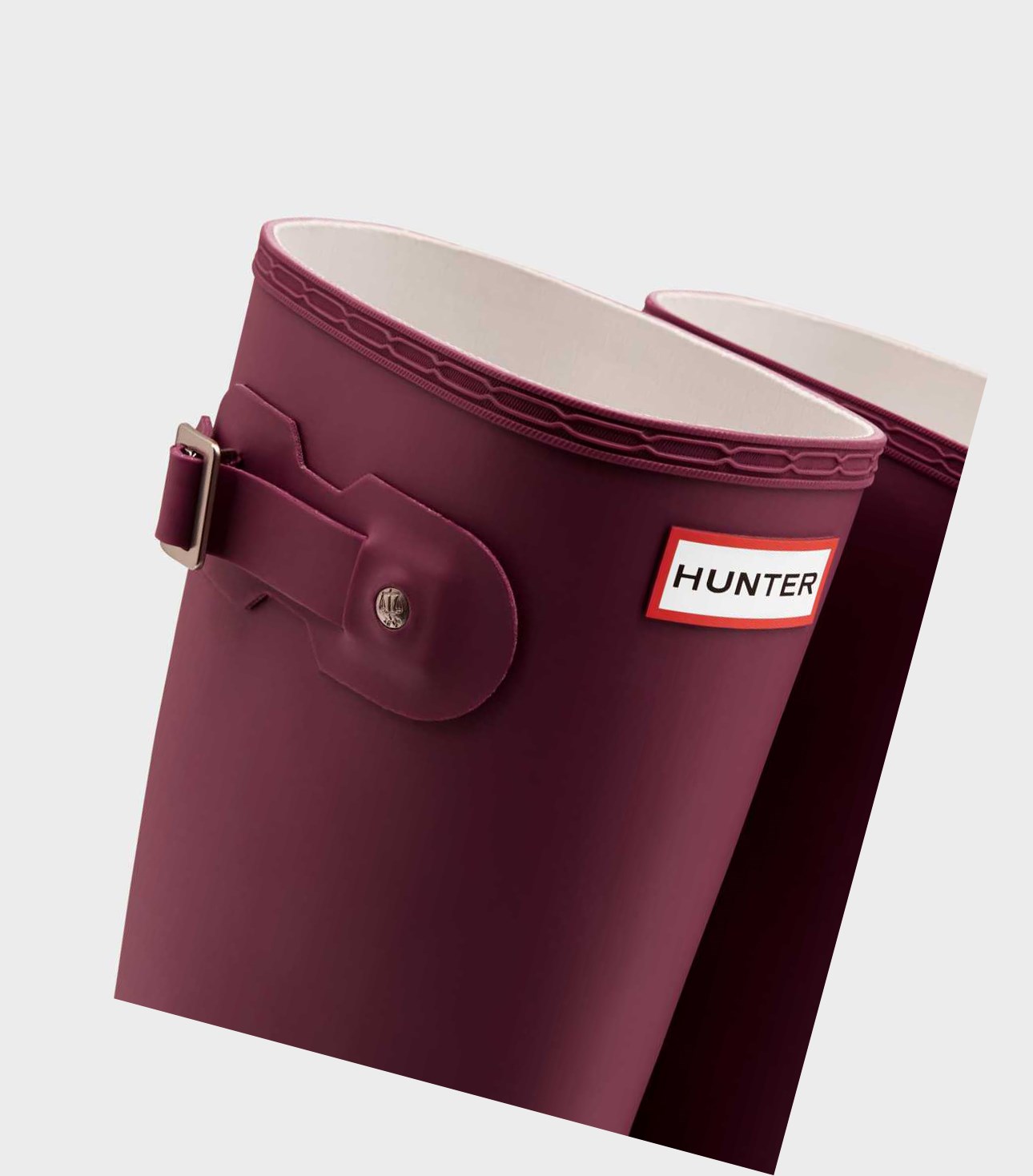 Hunter Original Weite Leg Wellington Hohe Stiefel Damen Rot | WUYFHI149