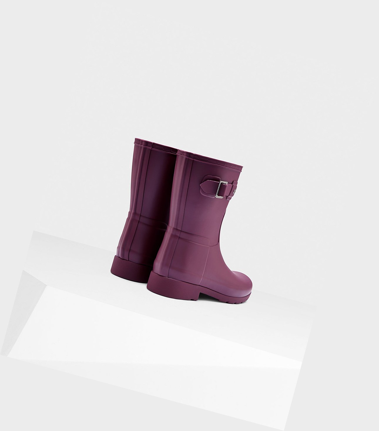 Hunter Refined Slim Fit Kurze Stiefel Damen Lila | UGHCNI245