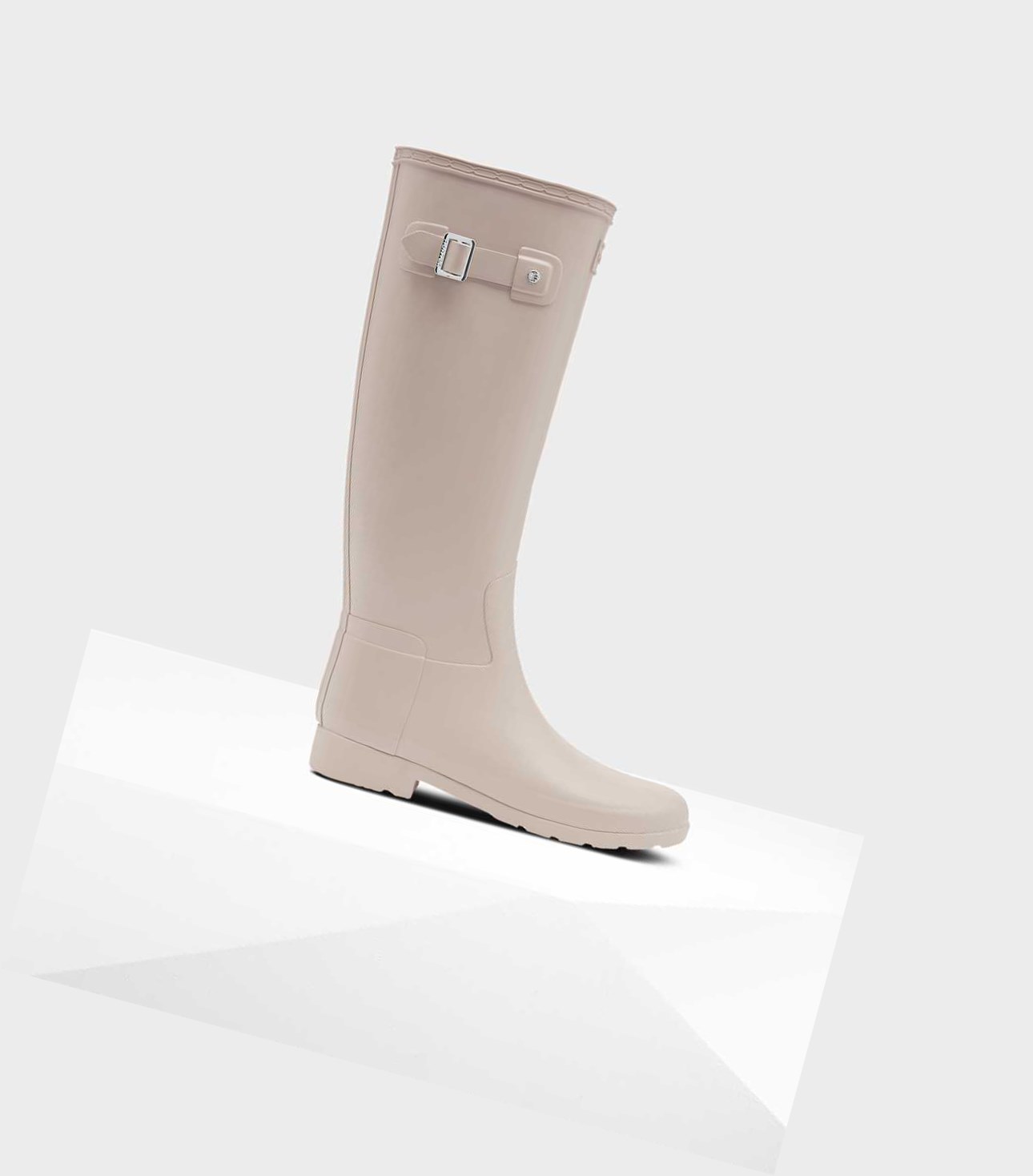 Hunter Refined Slim Fit Wellington Hohe Stiefel Damen Grau | EGCXWA045